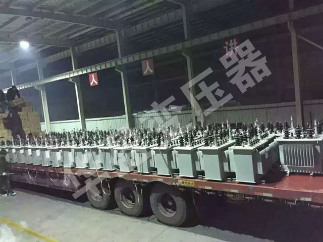 重庆非晶合金变压器发货现场